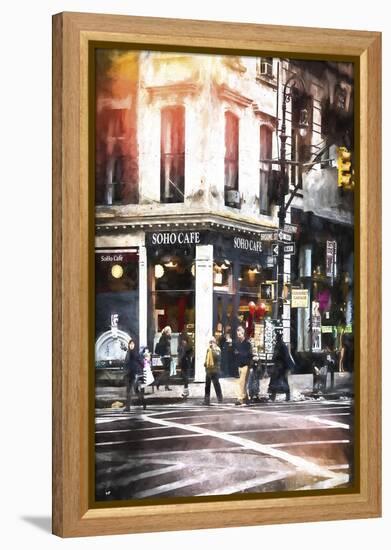 Soho Cafe-Philippe Hugonnard-Framed Premier Image Canvas