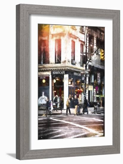 Soho Cafe-Philippe Hugonnard-Framed Giclee Print