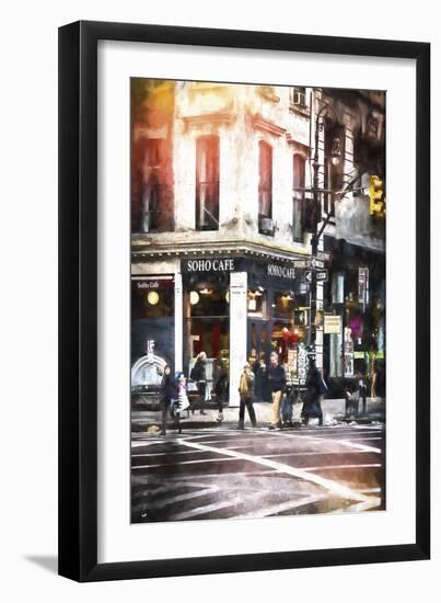 Soho Cafe-Philippe Hugonnard-Framed Giclee Print