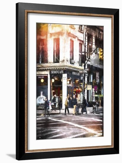 Soho Cafe-Philippe Hugonnard-Framed Giclee Print