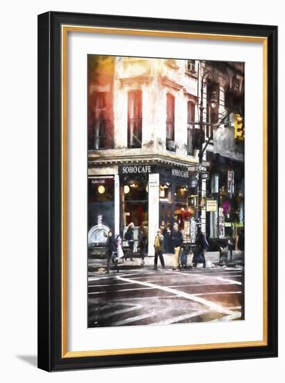 Soho Cafe-Philippe Hugonnard-Framed Giclee Print