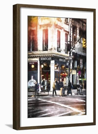 Soho Cafe-Philippe Hugonnard-Framed Giclee Print