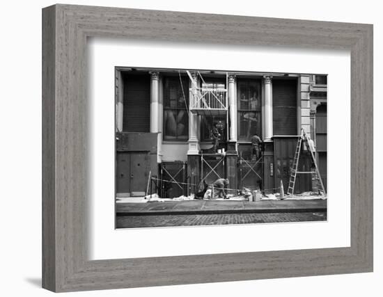 Soho Construction-Evan Morris Cohen-Framed Photographic Print