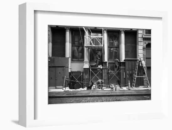 Soho Construction-Evan Morris Cohen-Framed Photographic Print