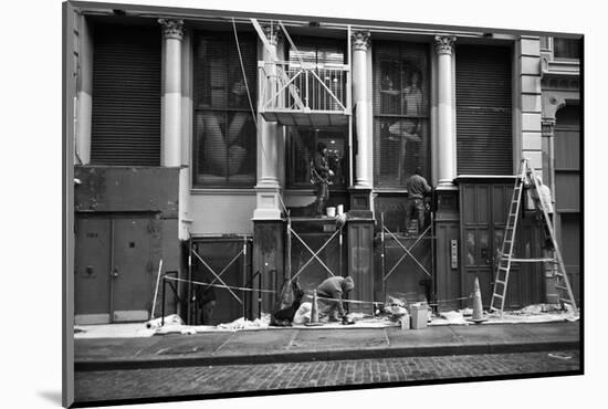 Soho Construction-Evan Morris Cohen-Mounted Photographic Print