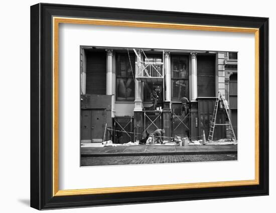 Soho Construction-Evan Morris Cohen-Framed Photographic Print