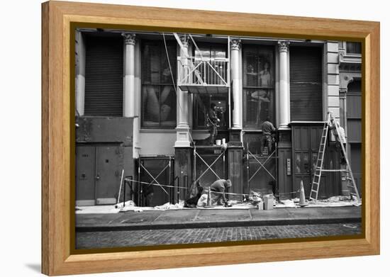 Soho Construction-Evan Morris Cohen-Framed Premier Image Canvas