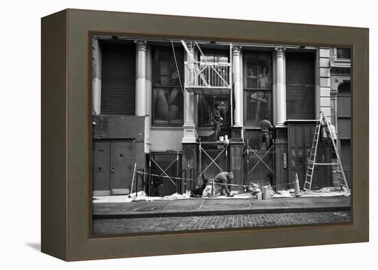 Soho Construction-Evan Morris Cohen-Framed Premier Image Canvas