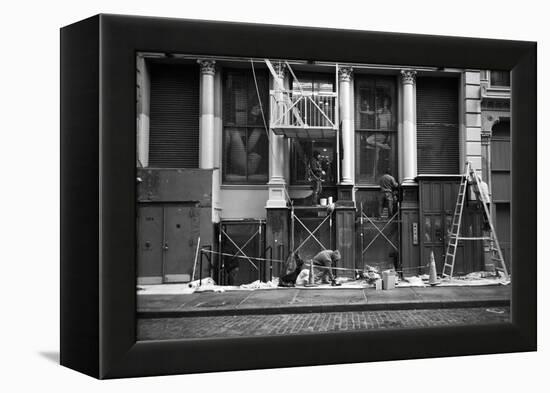 Soho Construction-Evan Morris Cohen-Framed Premier Image Canvas