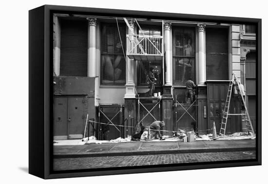 Soho Construction-Evan Morris Cohen-Framed Premier Image Canvas