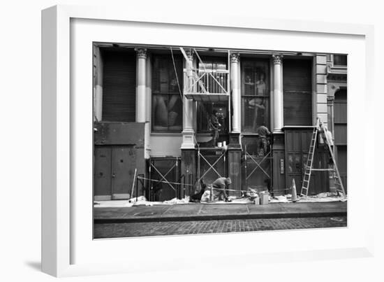 Soho Construction-Evan Morris Cohen-Framed Photographic Print