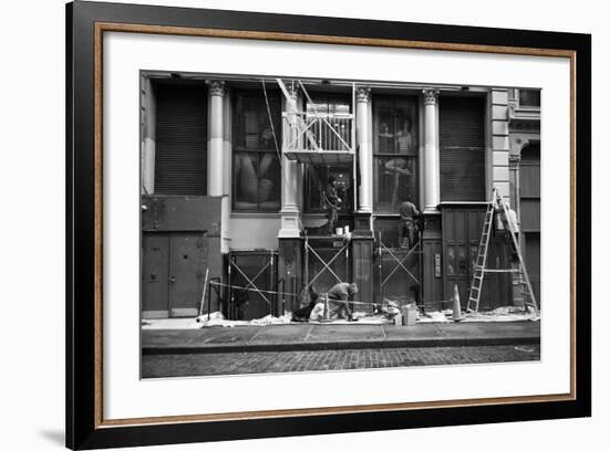 Soho Construction-Evan Morris Cohen-Framed Photographic Print