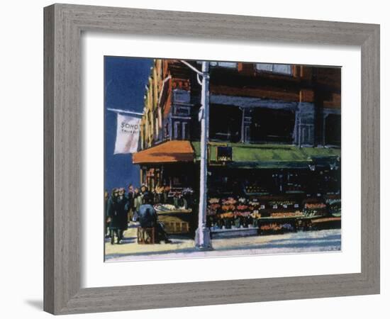 Soho Corner-Patti Mollica-Framed Giclee Print