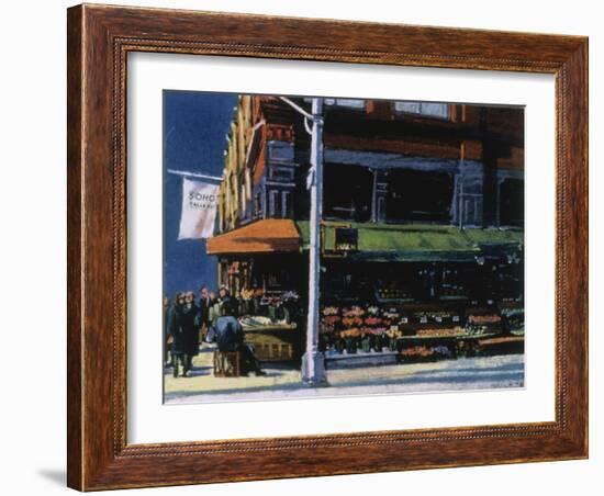 Soho Corner-Patti Mollica-Framed Giclee Print