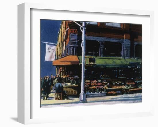 Soho Corner-Patti Mollica-Framed Giclee Print