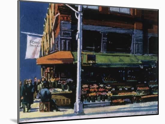 Soho Corner-Patti Mollica-Mounted Giclee Print