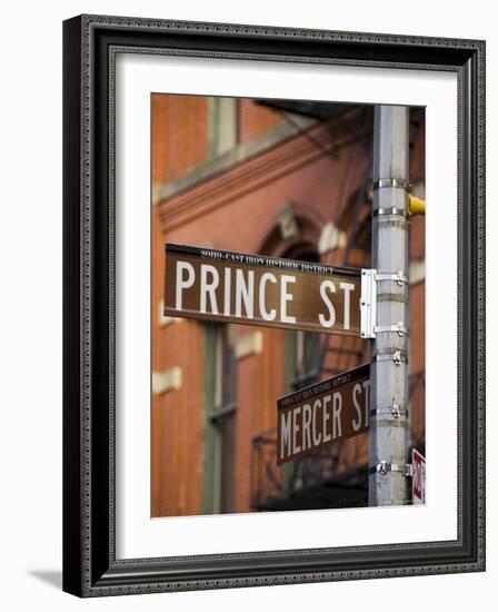 Soho, Manhattan, New York City, New York, United States of America, North America-Robert Harding-Framed Photographic Print