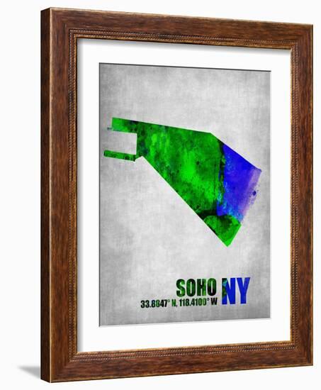 Soho New York-NaxArt-Framed Art Print