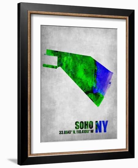 Soho New York-NaxArt-Framed Art Print