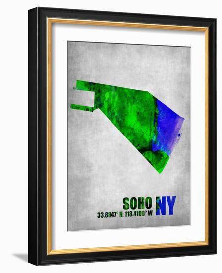 Soho New York-NaxArt-Framed Art Print