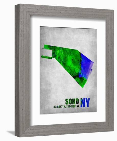 Soho New York-NaxArt-Framed Art Print