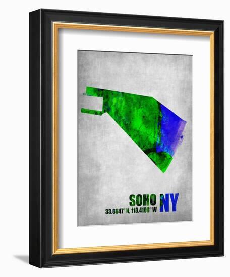 Soho New York-NaxArt-Framed Art Print