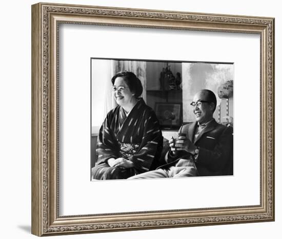 Soichiro Honda and Wife Sachi, Tokyo, Japan, 1967-Takeyoshi Tanuma-Framed Photographic Print