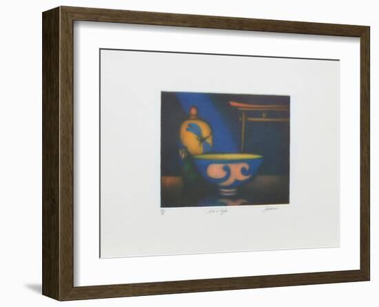 Soirée à Kyoto-Laurent Schkolnyk-Framed Limited Edition