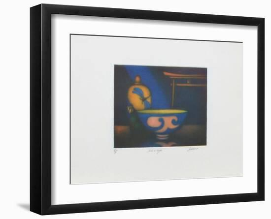 Soirée à Kyoto-Laurent Schkolnyk-Framed Limited Edition