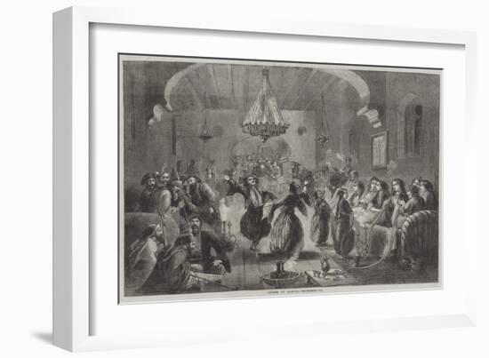 Soiree at Aleppo-null-Framed Giclee Print