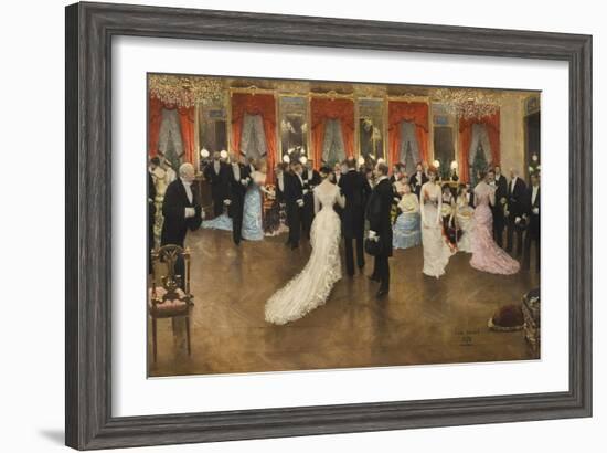 Soirée-Jean Béraud-Framed Giclee Print