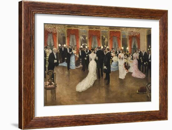 Soirée-Jean Béraud-Framed Giclee Print