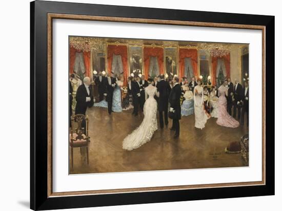 Soirée-Jean Béraud-Framed Giclee Print