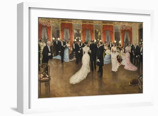 Soirée-Jean Béraud-Framed Giclee Print