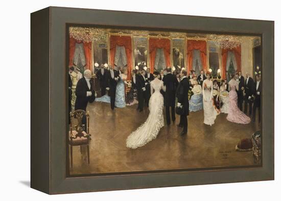 Soirée-Jean Béraud-Framed Premier Image Canvas