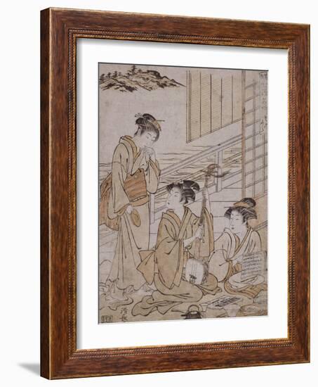 Sokokura-Torii Kiyonaga-Framed Giclee Print