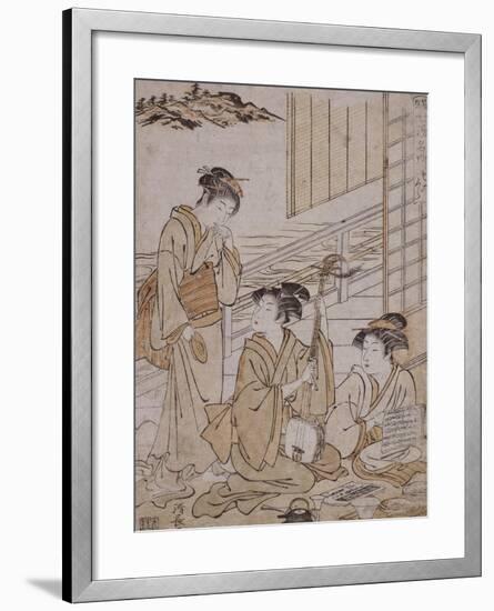 Sokokura-Torii Kiyonaga-Framed Giclee Print