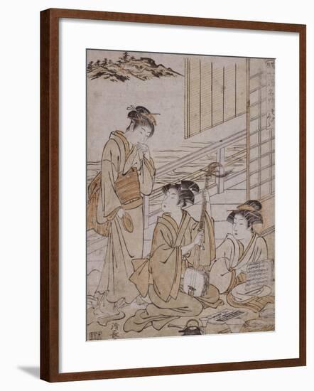 Sokokura-Torii Kiyonaga-Framed Giclee Print