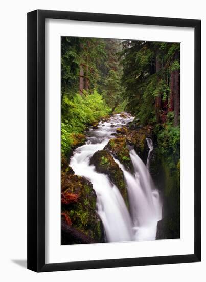 Sol Duc River Falls-Douglas Taylor-Framed Photo