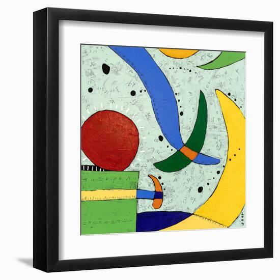 Sol y Luna I-Hyunah Kim-Framed Art Print