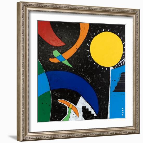 Sol y Luna II-Hyunah Kim-Framed Art Print