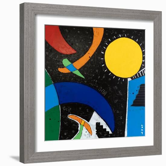 Sol y Luna II-Hyunah Kim-Framed Art Print