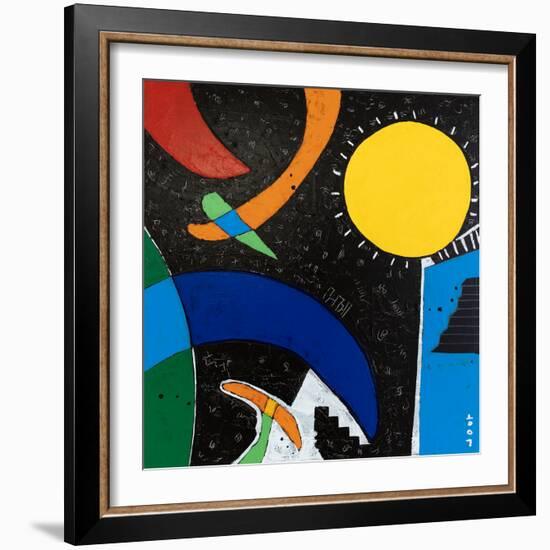 Sol y Luna II-Hyunah Kim-Framed Art Print