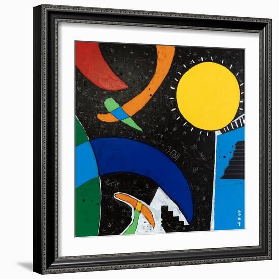 Sol y Luna II-Hyunah Kim-Framed Art Print