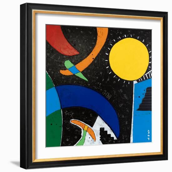 Sol y Luna II-Hyunah Kim-Framed Art Print