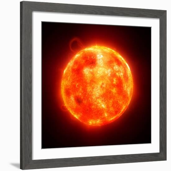 Solar Activity, Artwork-SCIEPRO-Framed Photographic Print