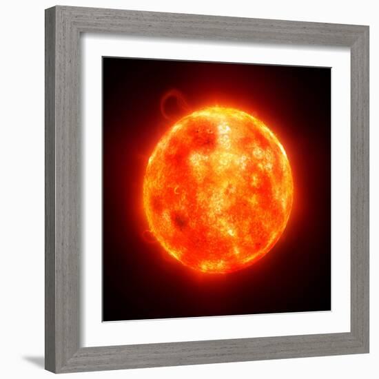 Solar Activity, Artwork-SCIEPRO-Framed Premium Photographic Print