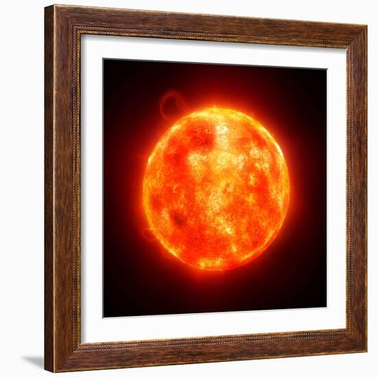 Solar Activity, Artwork-SCIEPRO-Framed Premium Photographic Print