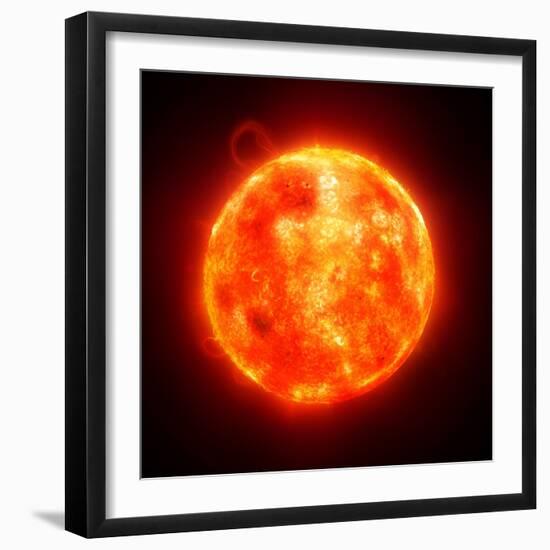 Solar Activity, Artwork-SCIEPRO-Framed Premium Photographic Print