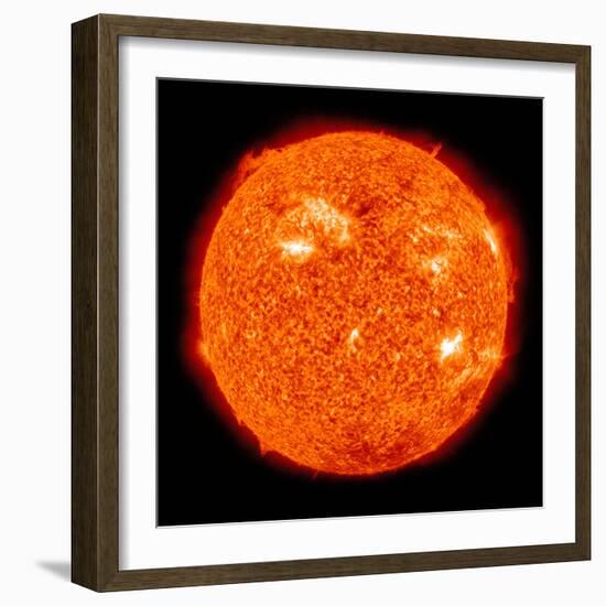 Solar Activity on the Sun-Stocktrek Images-Framed Photographic Print